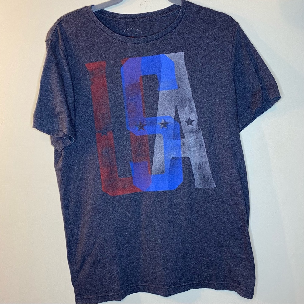 AMERICAN EAGLE OUTFITTERS USA Short Sleeve Tee M